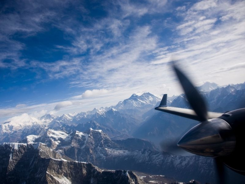 everest mountain flight prices in Nepal