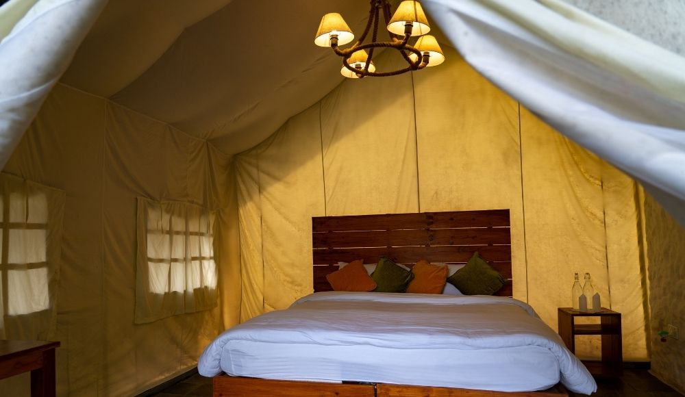 Deluxe Tent at Kushma Bungee
