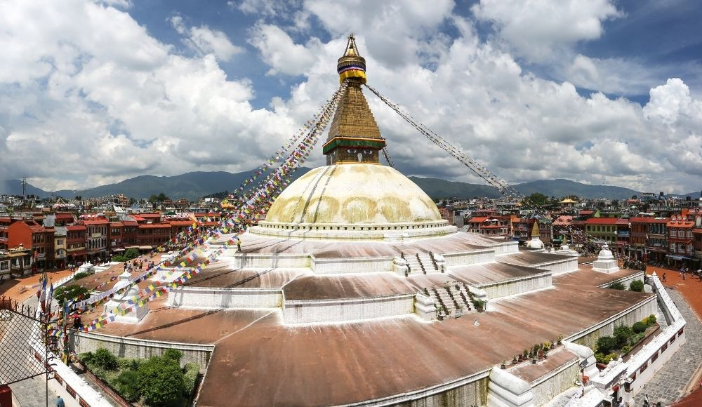 Boudhanath stupa in Kathmandu