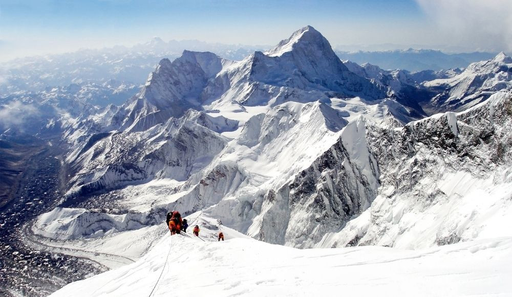 Climbers in everest