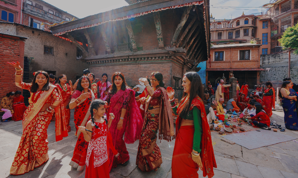 teej festival in nepal
