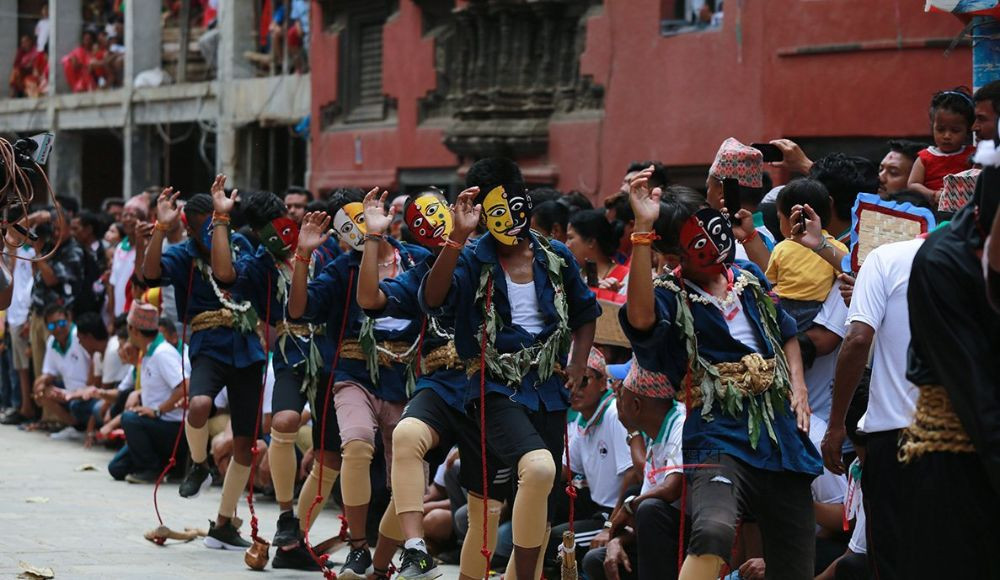 gai jatra celebration, nepal