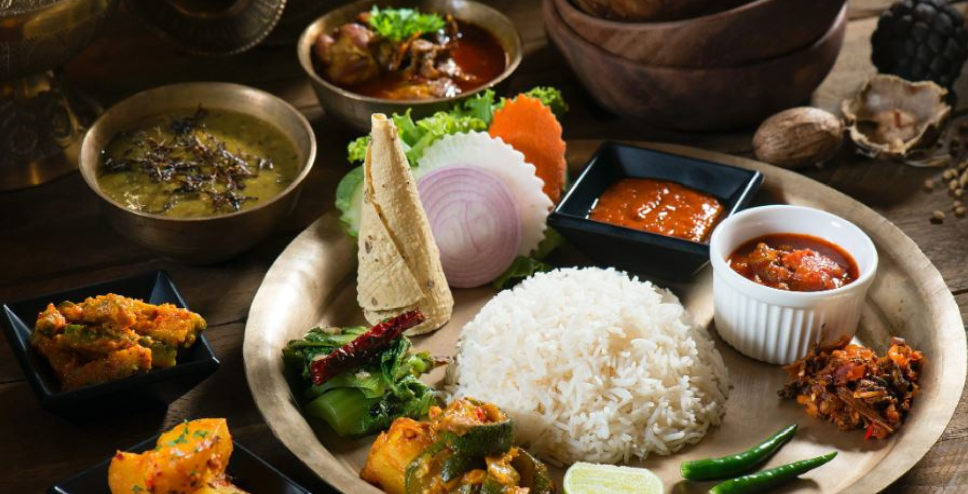 Thakali food in nepal