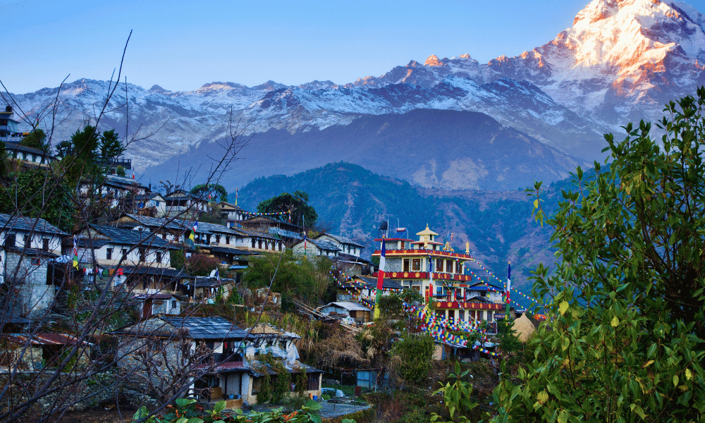 ghandruk, annapurna mountain