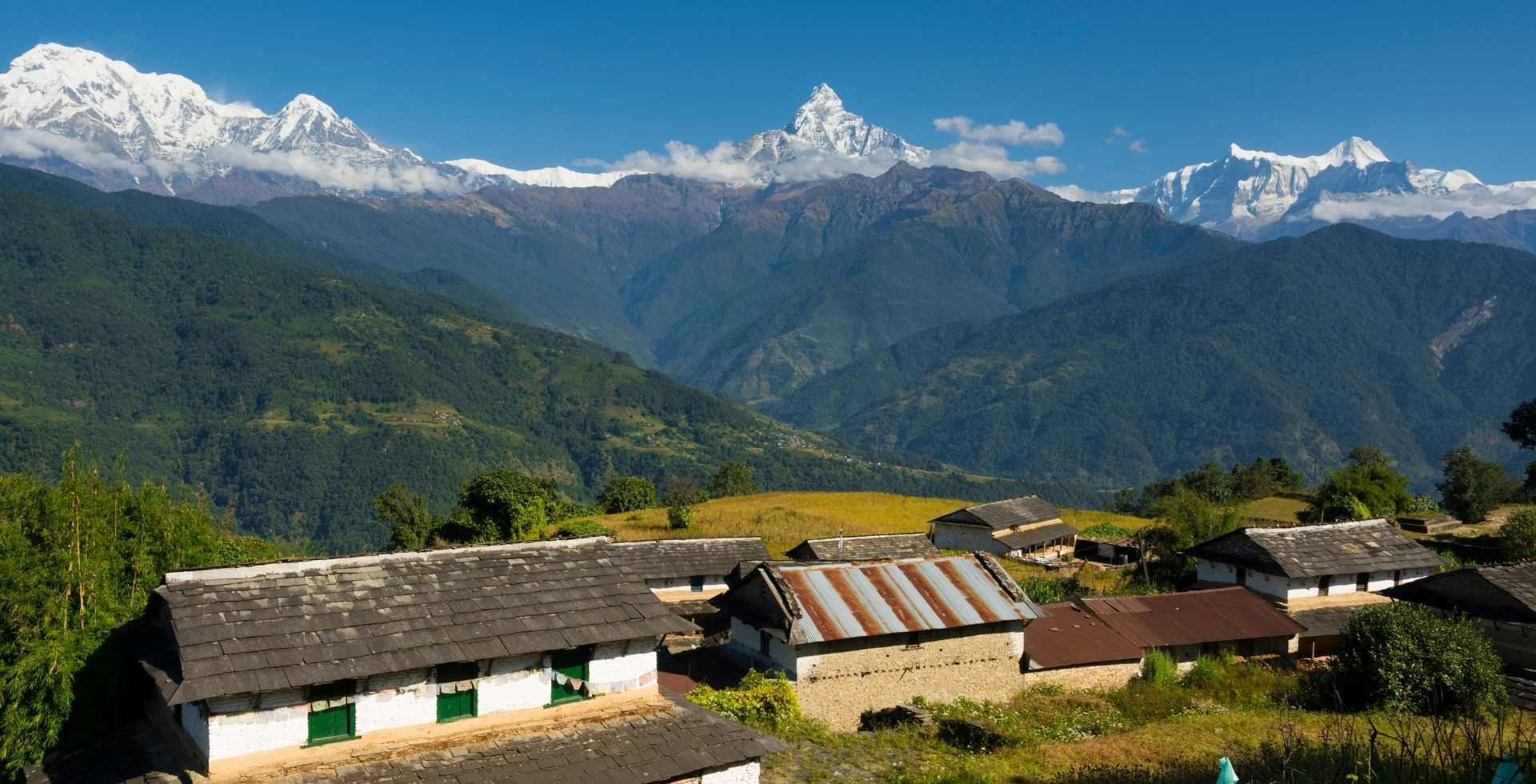 Dhampus Village of Nepal