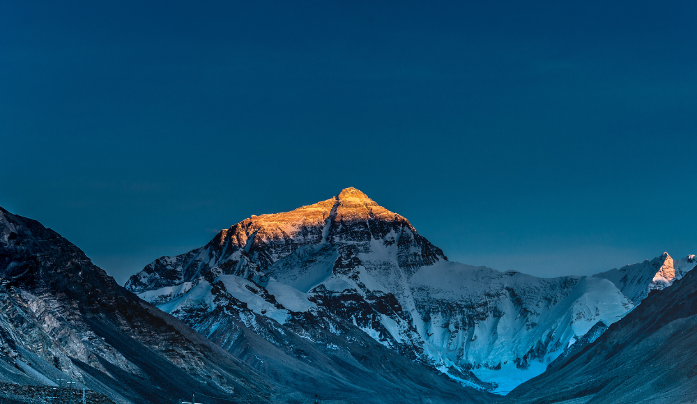 Elevation of Mount Everest