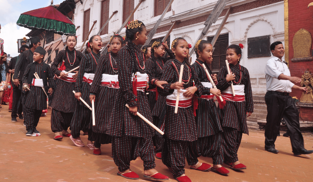 gai jatra festival in bhaktapur