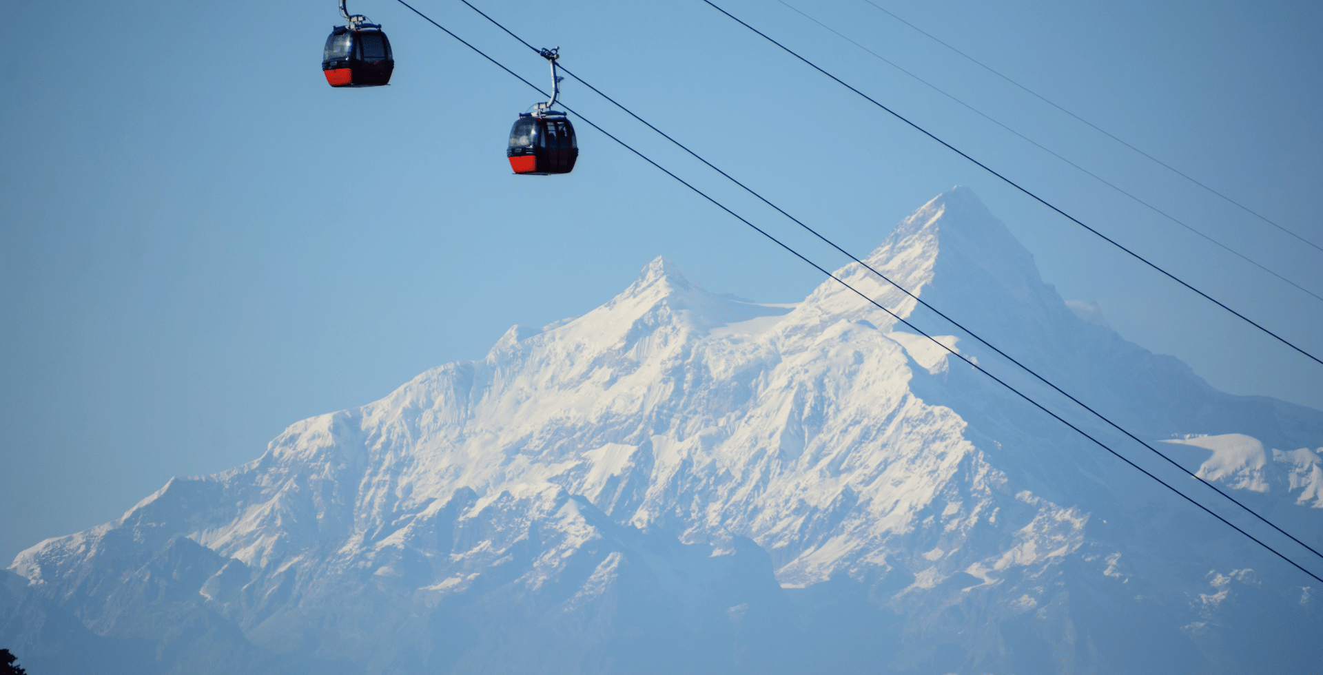 Chandragiri Hills Cable Car with Mountain View