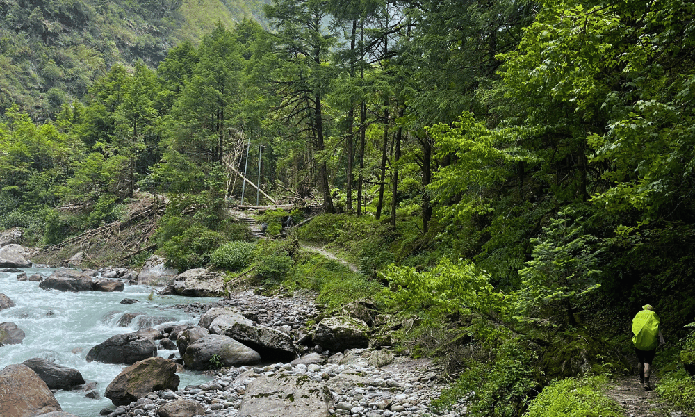 rolwaling river, tsho rolpa trek