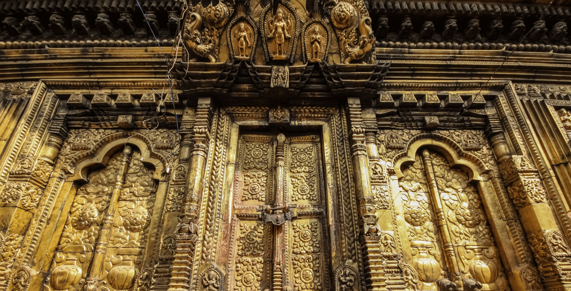 door of Changu Narayan Temple