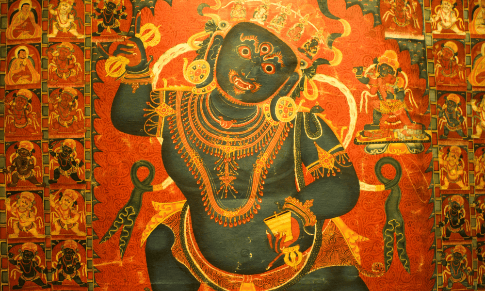 unique arts of nepal, paubha painting