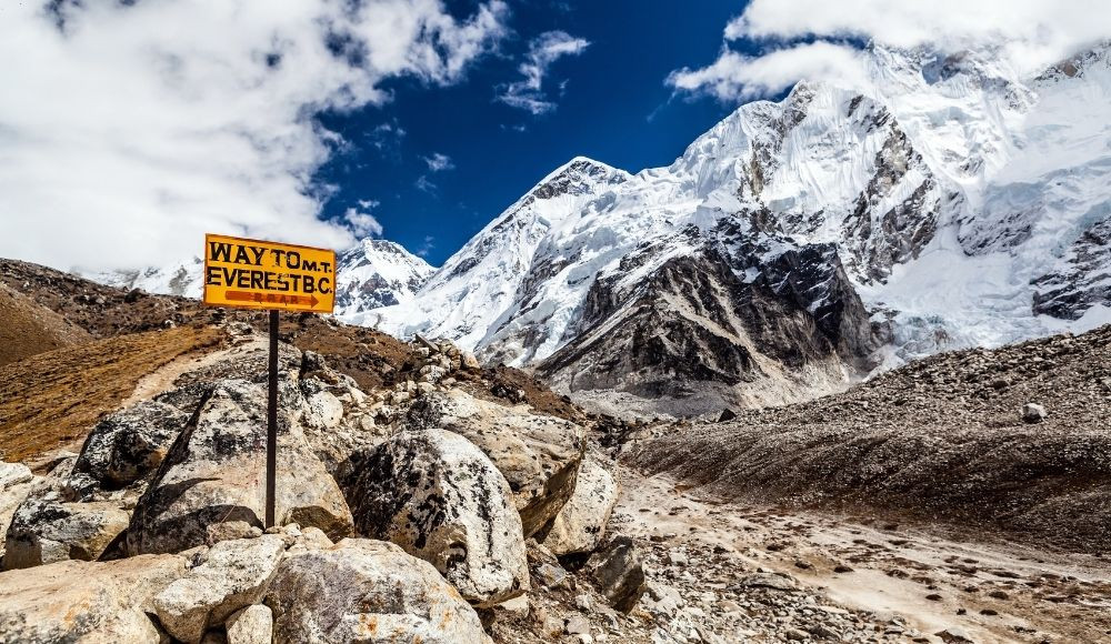 everest base camp view