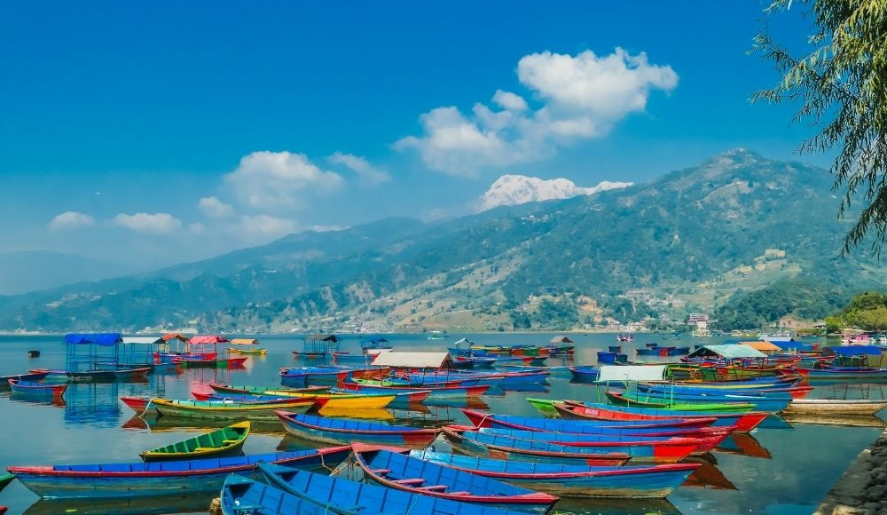 Fewa Lake in Pokhara